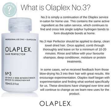 Olaplex No. 3 Hair Perfector 100ml - Born Hair Care